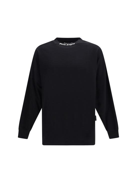 26SS 팜앤젤스 반팔 티셔츠 PMAB059S26JER001 1003 BLACK