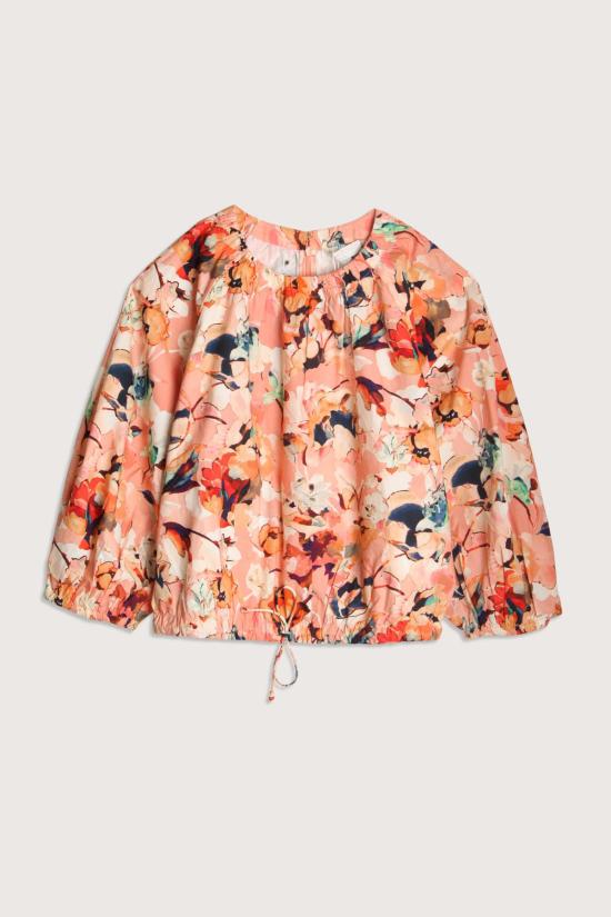  울라 존슨 블라우스 Ulla Johnson Lucie 버블 슬리브 탑 Camelia