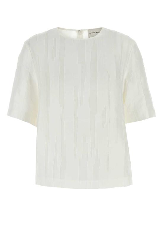 25SS 루루 드 세종 반팔 티셔츠 TOBA IVORY White
