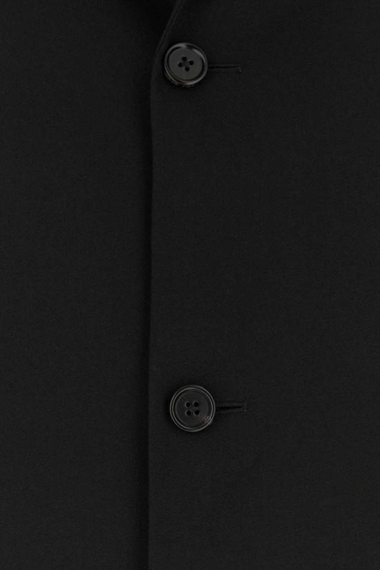  질샌더 코트 질 샌더 블랙 울 블렌드 - JIL SANDER