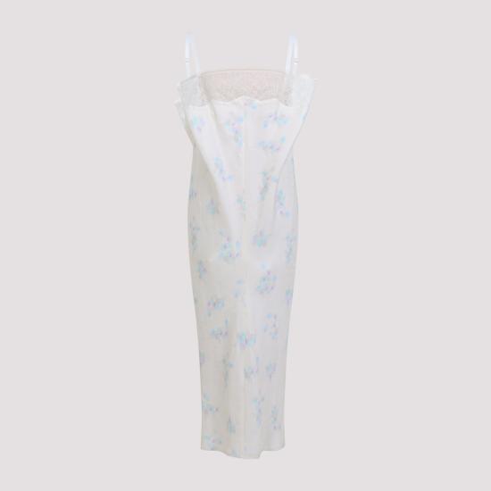 26SS 까르벵 미디 원피스 6261K21300 N768 ECRU FLOWERS - CARVEN