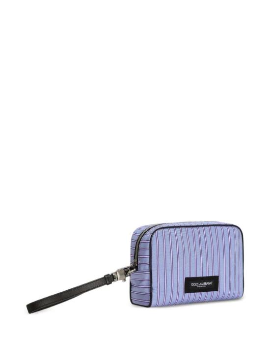 26SS 돌체앤가바나 Calfskin and striped poplin 핸드백 BM2500A0390 8L879 MULTICOLOR AZZURRO - DOLCE & GABBANA