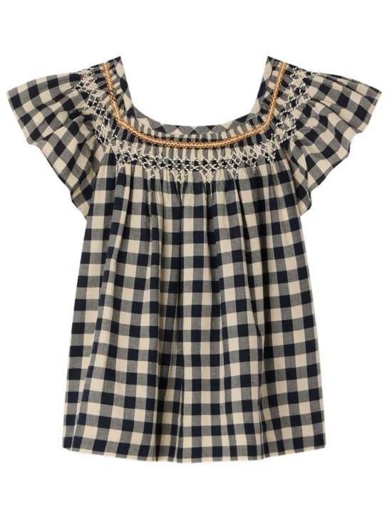 26SS [키즈] 봉쁘앙 탑 S06GBLW00008 894 GRIS FONCE - BONPOINT