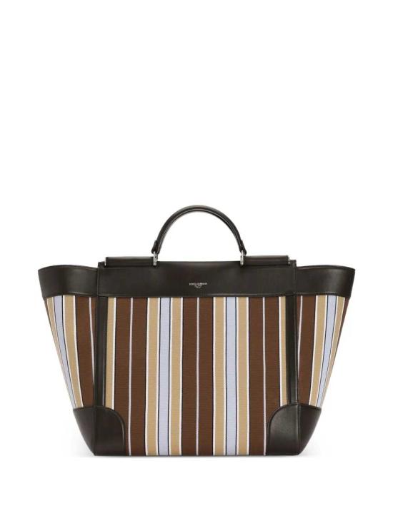 26SS 돌체앤가바나 Sicily jacquard fabric 핸드백 BM2448B0379 8S739 MULTICOLOR MARRONE