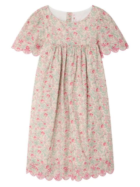 26SS [키즈] 봉쁘앙 원피스 S06GDRW00037 528 FL FRAMBOISE