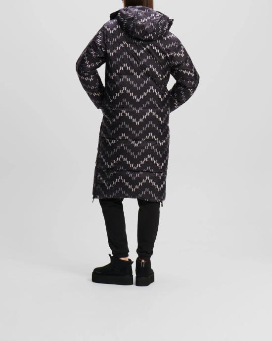  칼라거펠트 패딩 246W1505 795 black blk monogram NERO - KARL LAGERFELD