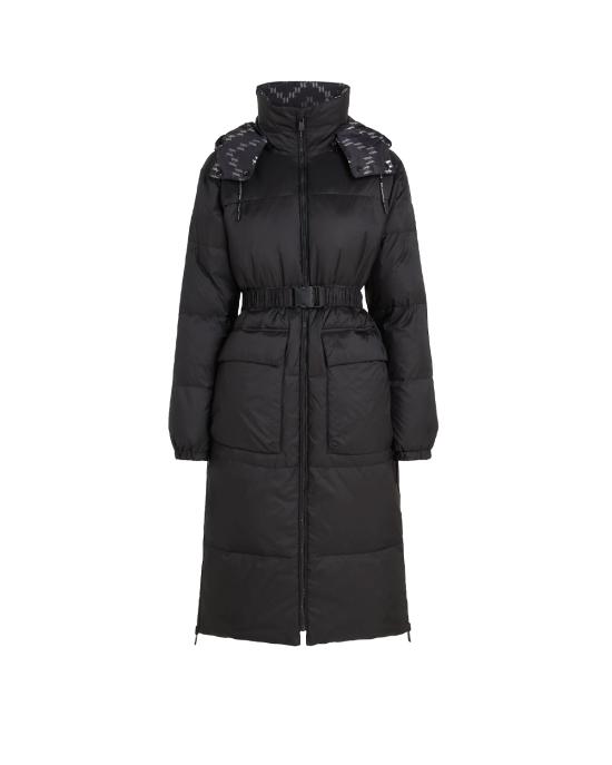  칼라거펠트 패딩 246W1505 795 black blk monogram NERO