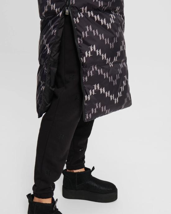  칼라거펠트 패딩 246W1505 795 black blk monogram NERO - KARL LAGERFELD
