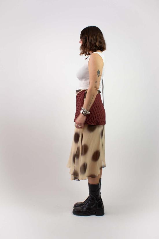  케이코 스커트 Kk Co 레이어드 도트 - KKCO