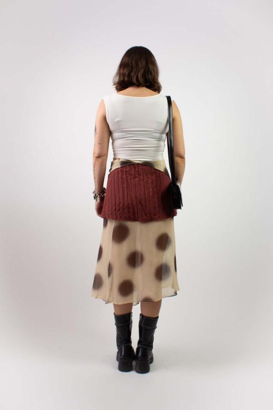  케이코 스커트 Kk Co 레이어드 도트 - KKCO