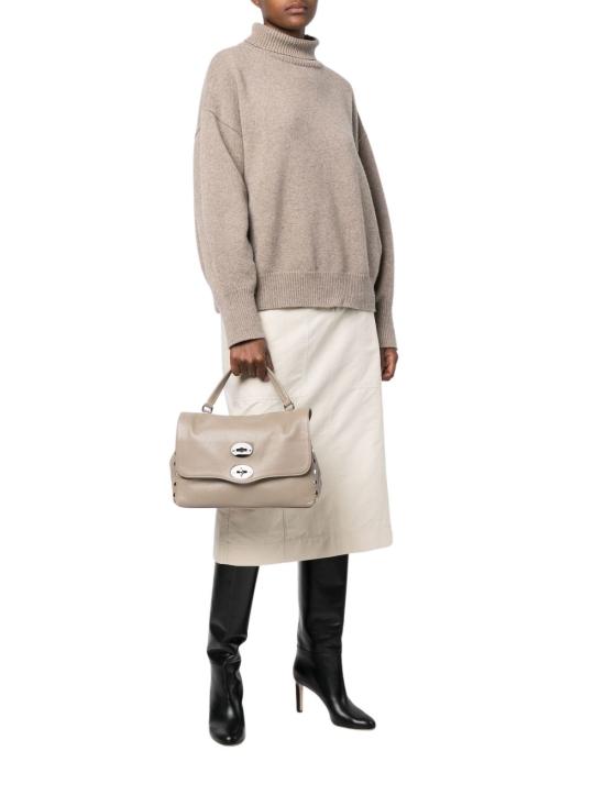 26SS 자넬라토 토트백 068010 0050000 Z0160 S GREY CRETA - ZANELLATO