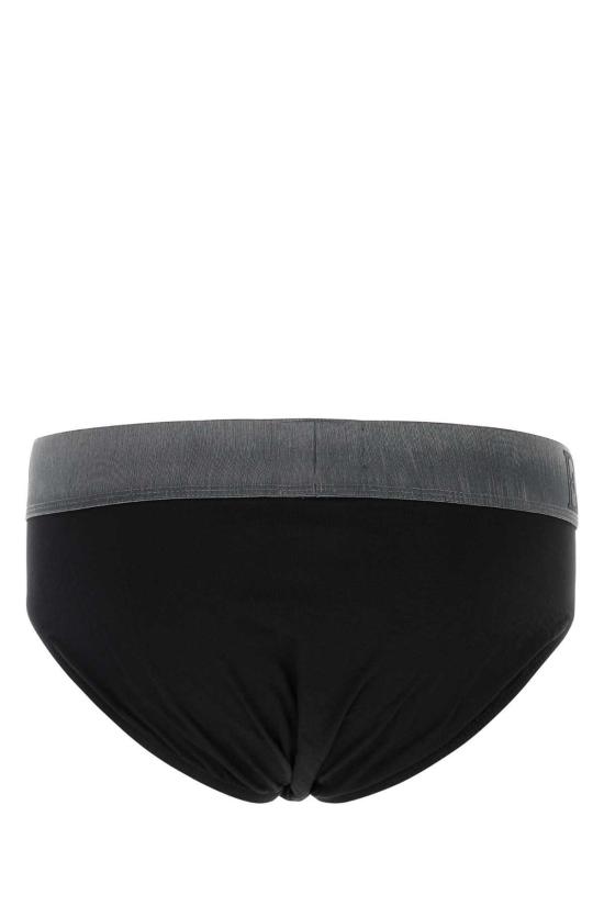  엠포리오 아르마니 언더웨어 스트레치 코튼 브리프 블랙 - EMPORIO ARMANI