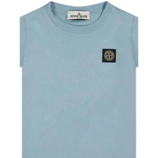 26SS [키즈] 스톤 아일랜드 티셔츠 162100011 S0369 V004A BLUE - STONE ISLAND