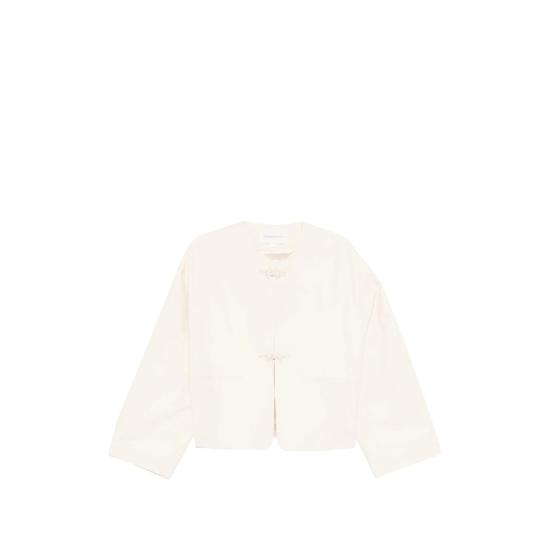 26SS 빅토리아 찬 자켓 SS26098IV IVORY NEUTRALS