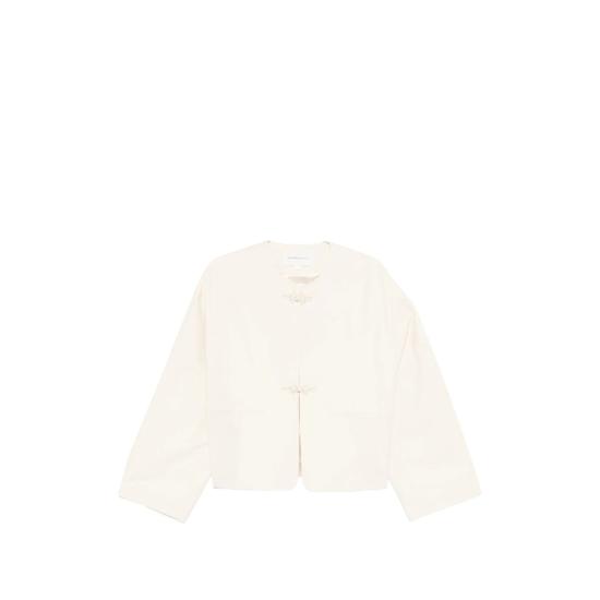 26SS 빅토리아 찬 자켓 SS26098IV IVORY NEUTRALS