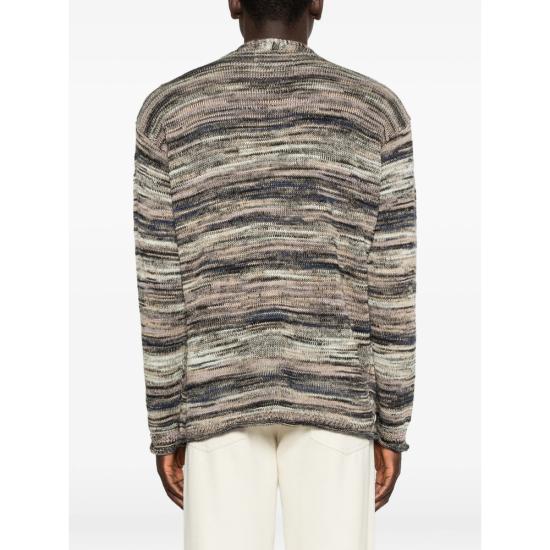 26SS 로베르토 콜리나 가디건 261MYA39012 NECAM NEUTRALS BLACK - ROBERTO COLLINA