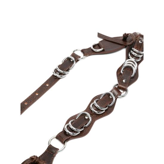 26SS 이자벨마랑 레귤러 벨트 D2B03A CE431CFA 50CL BROWN - ISABEL MARANT