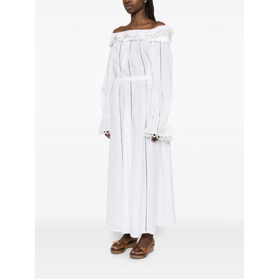 26SS 레 피유 드 에바 원피스 09R10W9004 C000 1000 WHITE - LES FILLES D'EVA