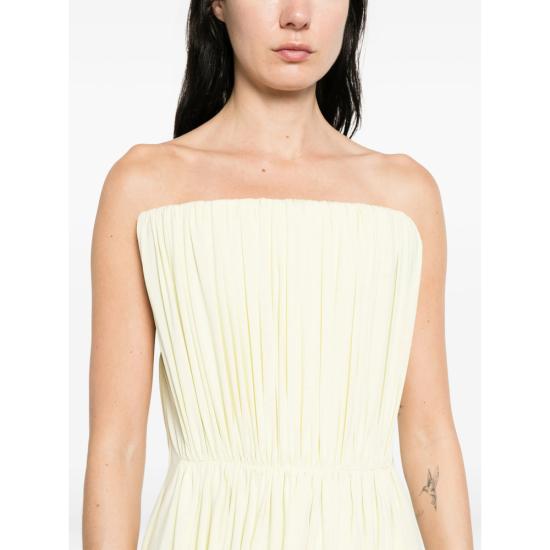 26SS 스텔라 맥카트니 원피스 6A0670 3FU305 7052 YELLOW - STELLA MCCARTNEY