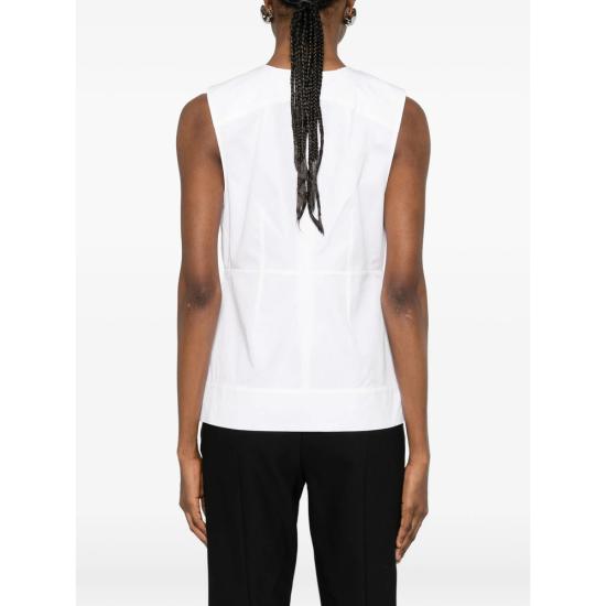 26SS 빈스 블라우스 V169213203 137 WHITE - VINCE