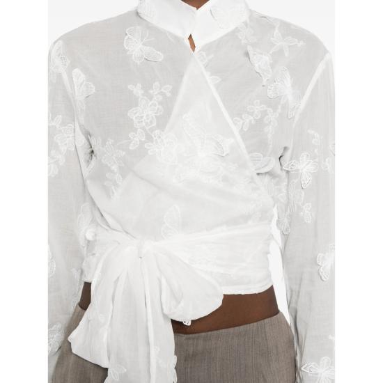 26SS 마짜렐리 블라우스 FRIDA 175 1 WHITE - MAZZARELLI