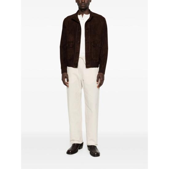 26SS 살바토레 산토로 가죽 자켓 50685 U DKBRO BROWN - SALVATORE SANTORO