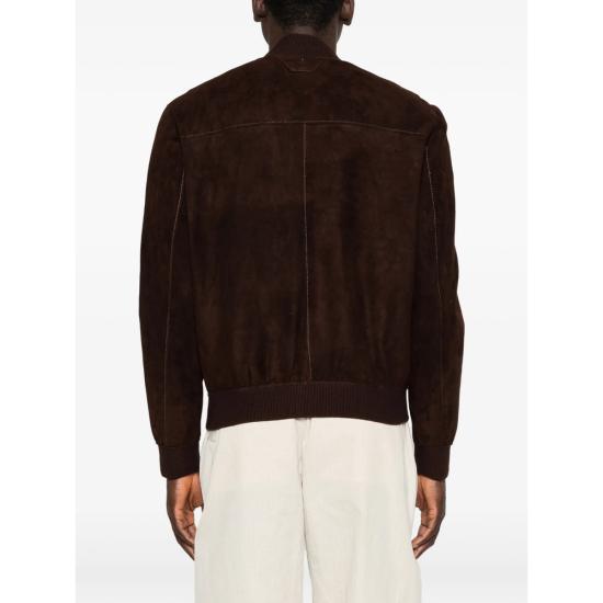 26SS 살바토레 산토로 가죽 자켓 50685 U DKBRO BROWN - SALVATORE SANTORO