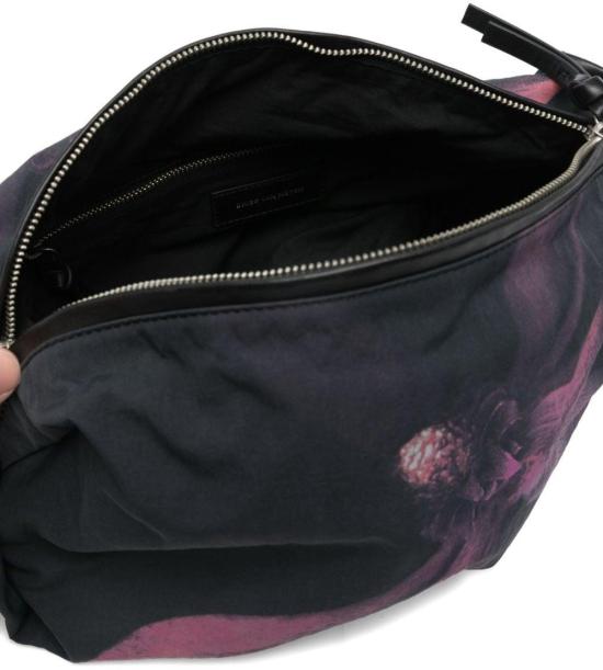 25FW 드리스 반 노튼 숄더백 252021519751359 BLACK - DRIES VAN NOTEN
