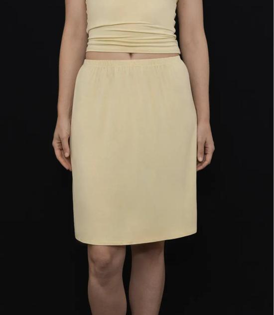  카이 인티메이츠 미디 스커트 리클라인 뱀부 스커트 리몬첼로