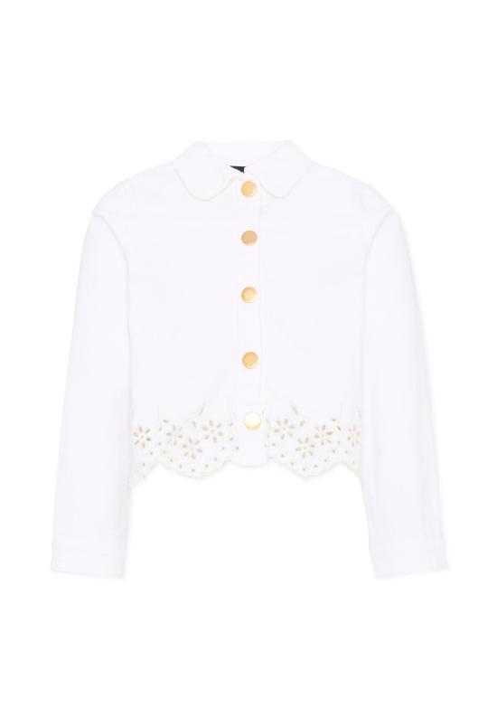 26SS [키즈] 몰로 데님 자켓 5S26M310 5636 WHITE