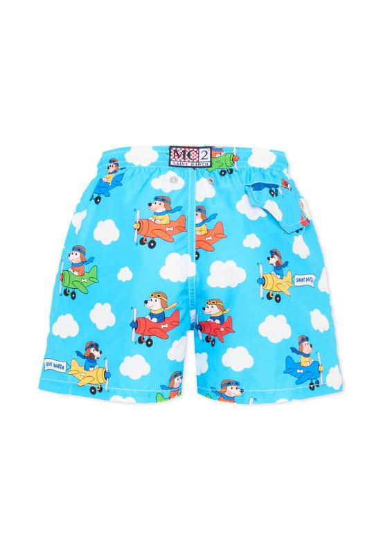 26SS [키즈] 세인트바쓰 수영복/비치웨어 JEA0004 02024L BLUE - MC2 SAINT BARTH