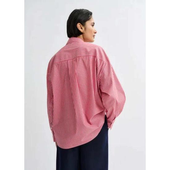  에센셜앤트워프 탑 에센셜 앤트워프 지위 셔츠 (나비넥타이 포함) 오렌지 브륄레 - ESSENTIEL ANTWERP