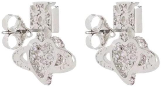 26SS 비비안웨스트우드 아그나타 실버 귀걸이 6201036HP621 SILVER - VIVIENNE WESTWOOD