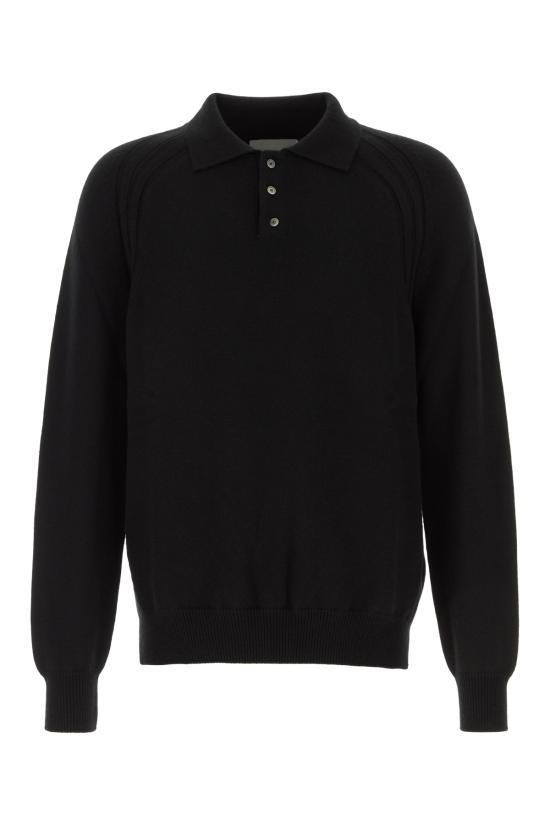 26SS 디올 폴로 티셔츠 393M833CT775 900 Black