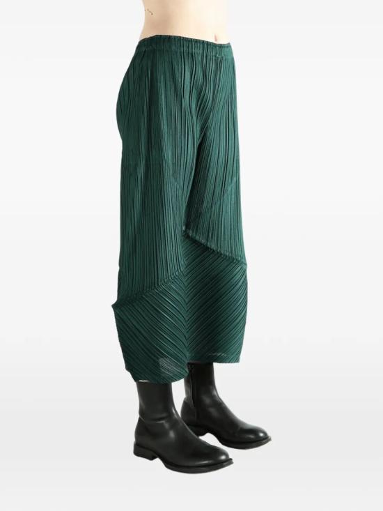 26SS 플리츠플리즈 팬츠 PP66JF383 67DARK GREEN - PLEATS PLEASE
