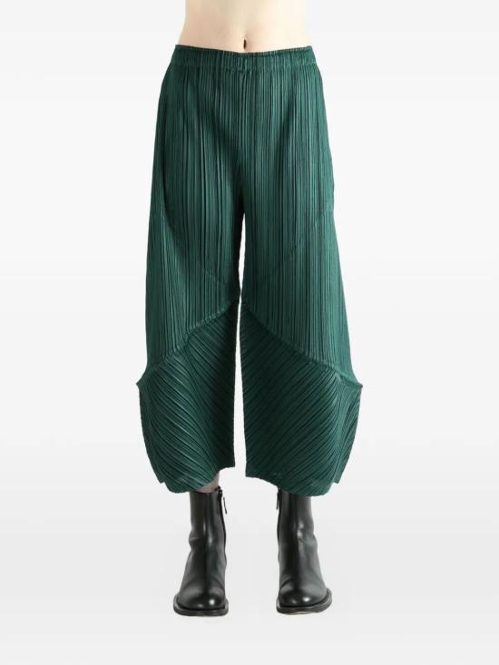 26SS 플리츠플리즈 팬츠 PP66JF383 67DARK GREEN - PLEATS PLEASE