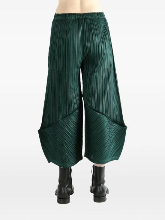 26SS 플리츠플리즈 팬츠 PP66JF383 67DARK GREEN - PLEATS PLEASE