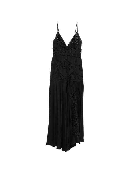 26SS 에르마노 피렌제 원피스 D48EQ036EL1MF099 MF099 NERO