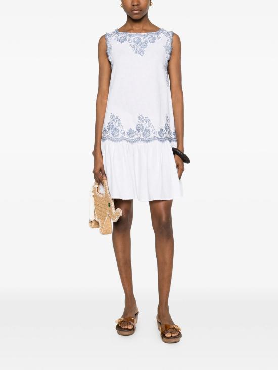 26SS 에르마노 피렌제 원피스 D48EQ050ET0MFA39 MFA39 BIANCO OTTICO - ERMANNO FIRENZE