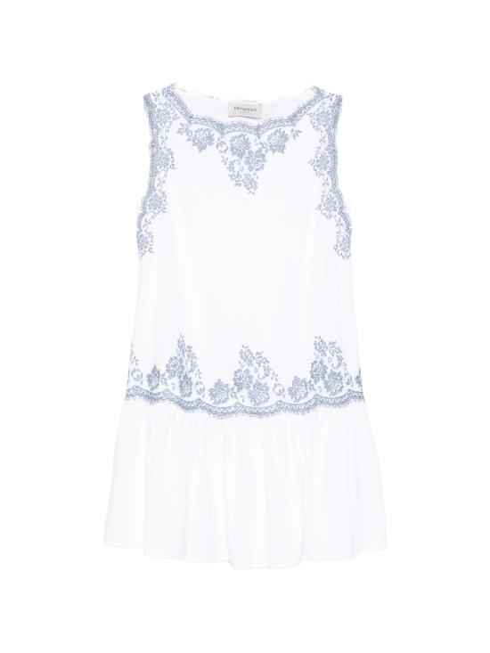 26SS 에르마노 피렌제 원피스 D48EQ050ET0MFA39 MFA39 BIANCO OTTICO