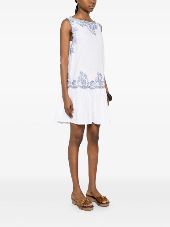 26SS 에르마노 피렌제 원피스 D48EQ050ET0MFA39 MFA39 BIANCO OTTICO - ERMANNO FIRENZE