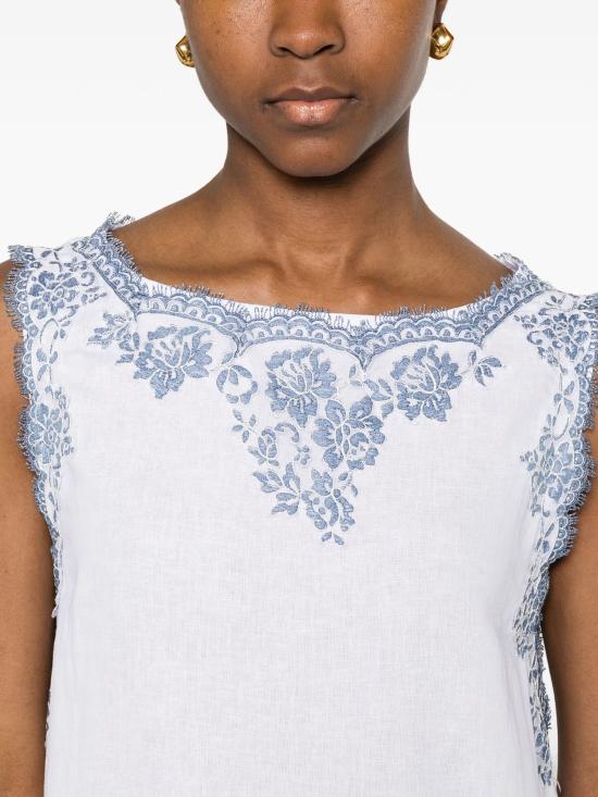 26SS 에르마노 피렌제 원피스 D48EQ050ET0MFA39 MFA39 BIANCO OTTICO - ERMANNO FIRENZE