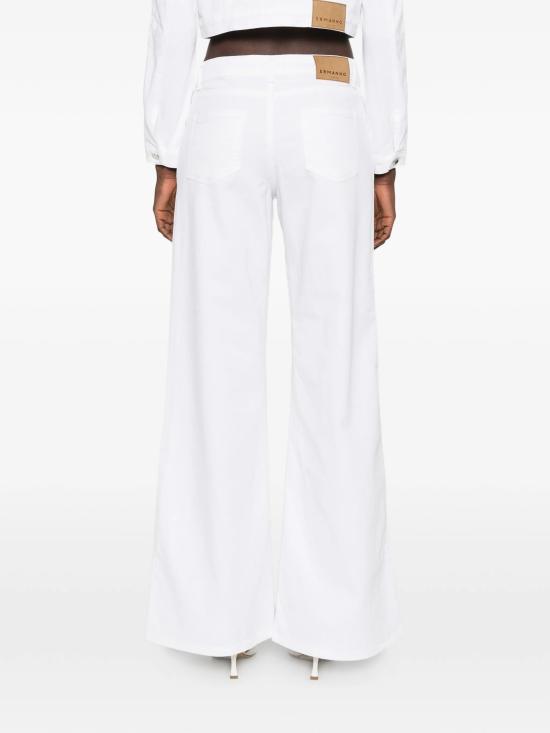 26SS 에르마노 피렌제 팬츠 D48EP067EI4MF010 MF010 BIANCO OTTICO - ERMANNO FIRENZE