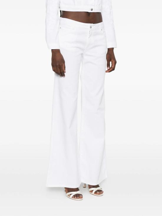 26SS 에르마노 피렌제 팬츠 D48EP067EI4MF010 MF010 BIANCO OTTICO - ERMANNO FIRENZE