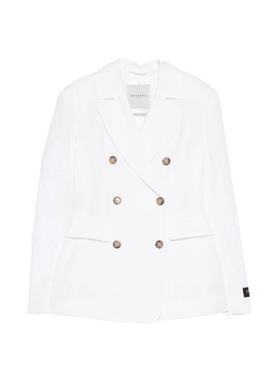 26SS 에르마노 피렌제 자켓 D48EI011E32MF010 MF010 BIANCO OTTICO