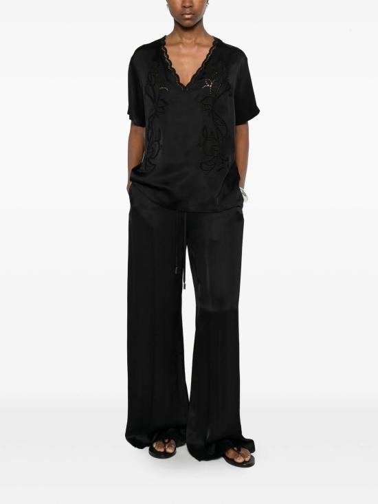 26SS 에르마노 피렌제 팬츠 D48EP053EL1MF099 MF099 NERO - ERMANNO FIRENZE