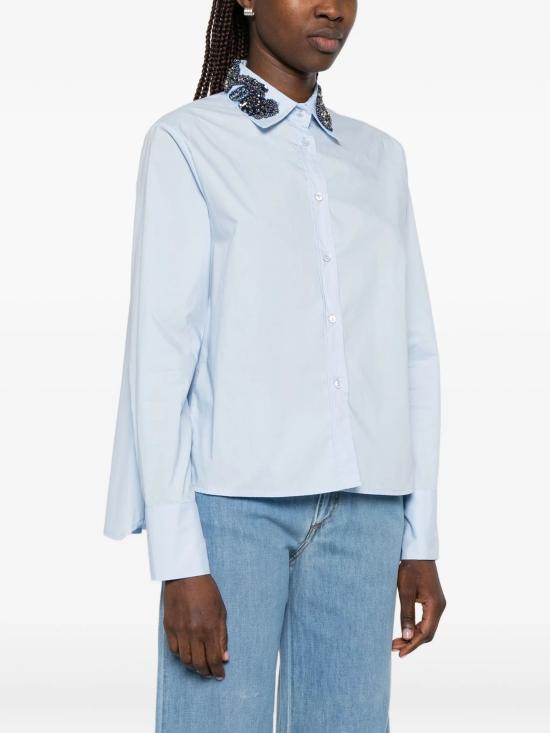 26SS 에르마노 피렌제 셔츠 D48EK032ET3MFA04 MFA04 AZZURRO FATA - ERMANNO FIRENZE