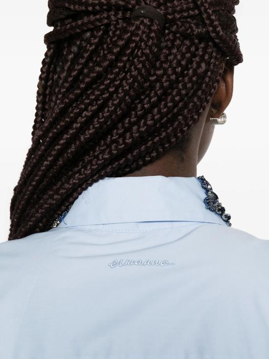 26SS 에르마노 피렌제 셔츠 D48EK032ET3MFA04 MFA04 AZZURRO FATA - ERMANNO FIRENZE