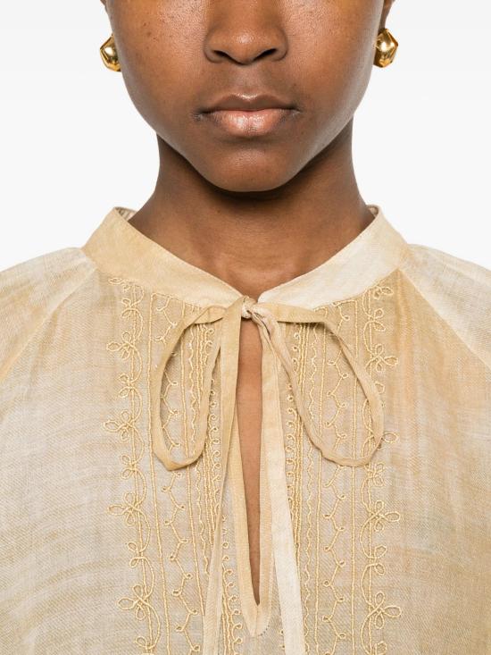 26SS 에르마노 피렌제 원피스 D48EQ025EB4MFB26 MFB26 MANDORLA - ERMANNO FIRENZE