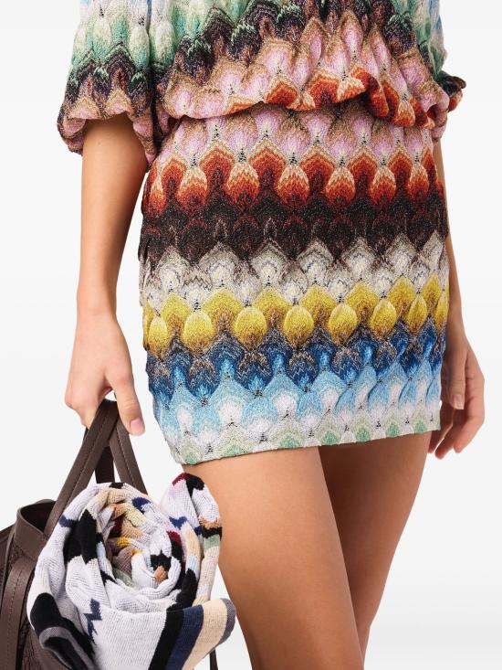 26SS 미소니 숏 스커트 DS26SH1UBR015J SMSNV MULTI - MISSONI